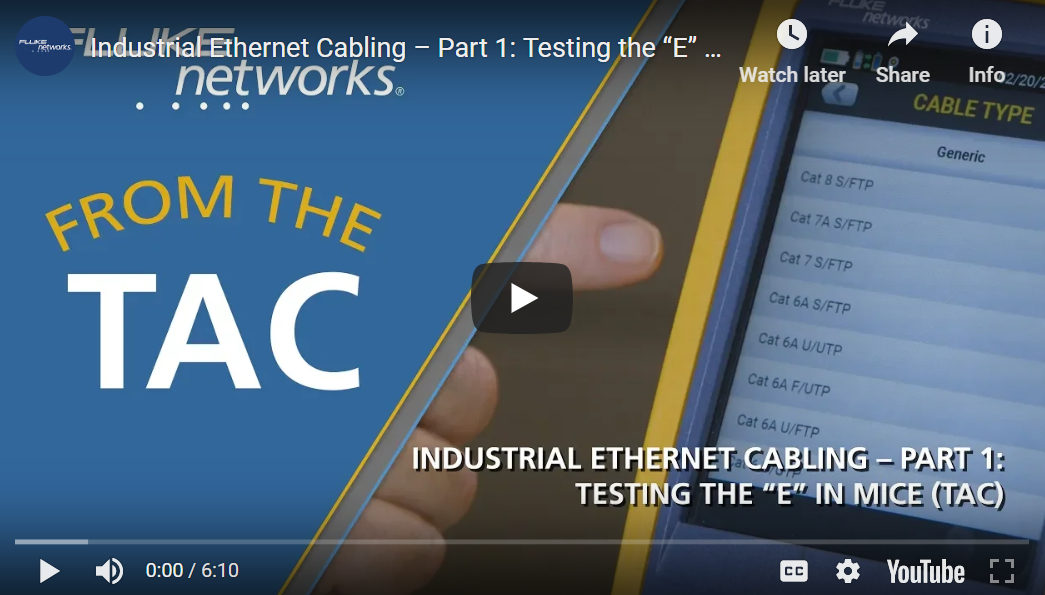 Industrial Ethernet Cabling – Choosing the Right Limit