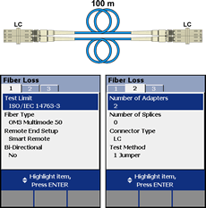 Test Method for IES LC to LC 1 Jumper Reference MFM2