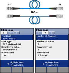 Setting Test Method to 1 Jumper