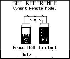 Set Fiber Reference Screen