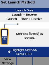 OTDR Trace for DTX Compact OTDR Module