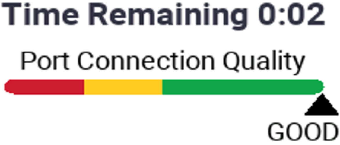 Making sure that OptiFiber® Pro Output Ports are clean