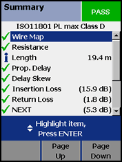 Autotest with Pass Result