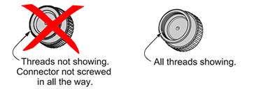 Adapter Warning