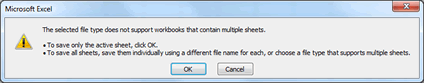 LinkWare Not Supported Warning Message