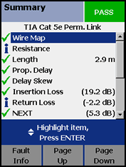3 dB rule - DTX CableAnalyzer