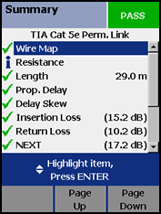 3 dB rule - DTX CableAnalyzer