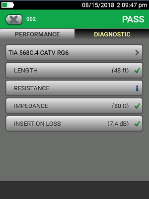 The Autotest Result