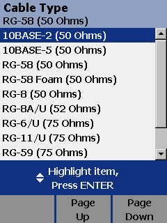 Coaxial Cable Testing - DTX CableAnalyzer