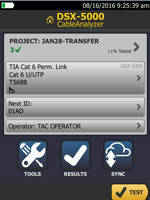 To Export Results: