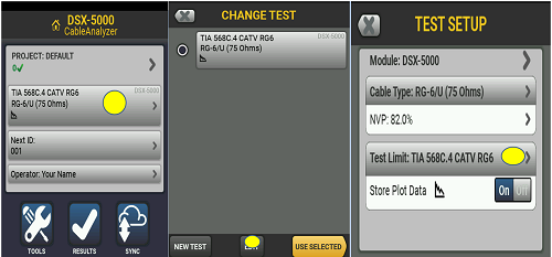 Selecting a Test Limit
