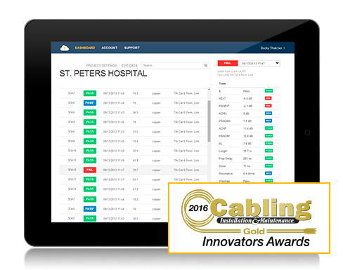 LinkWare Live Test Result Management Service