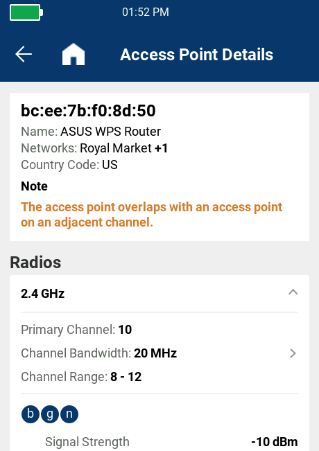 LinkIQ Duo AP Details
