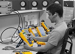 Fluke's Industrial Ethernet Tester Support Technician