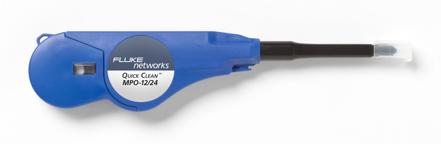Fluke Networks Quick Clean MPO fiber optic cleaning tool