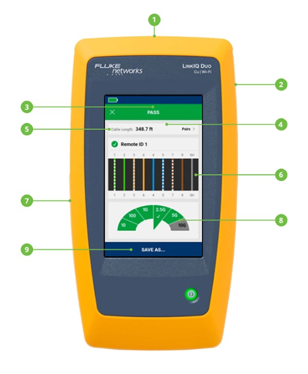 LinkIQ 100 Cable + Network Tester Box Contents