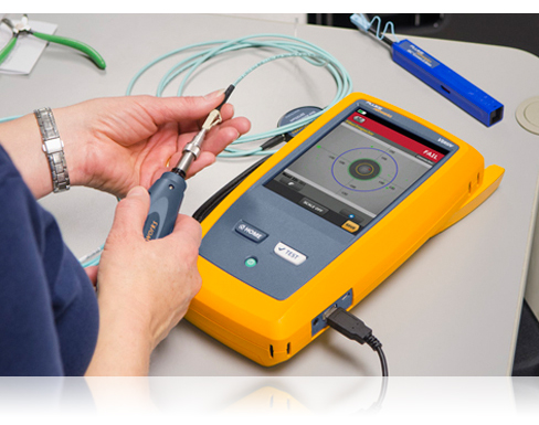Fluke Networks FI-7000 FiberInspector Pro fiber optic inspection scope